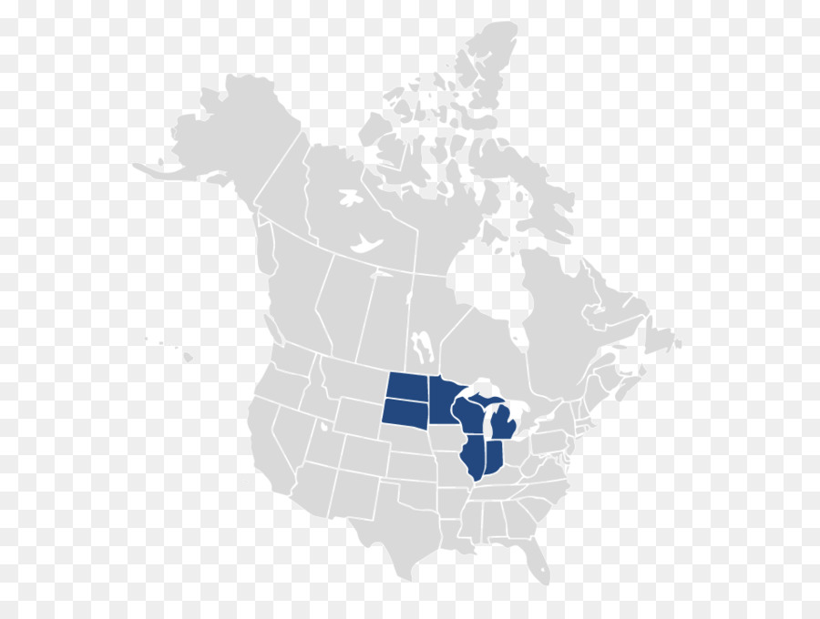 États Unis，Canada PNG