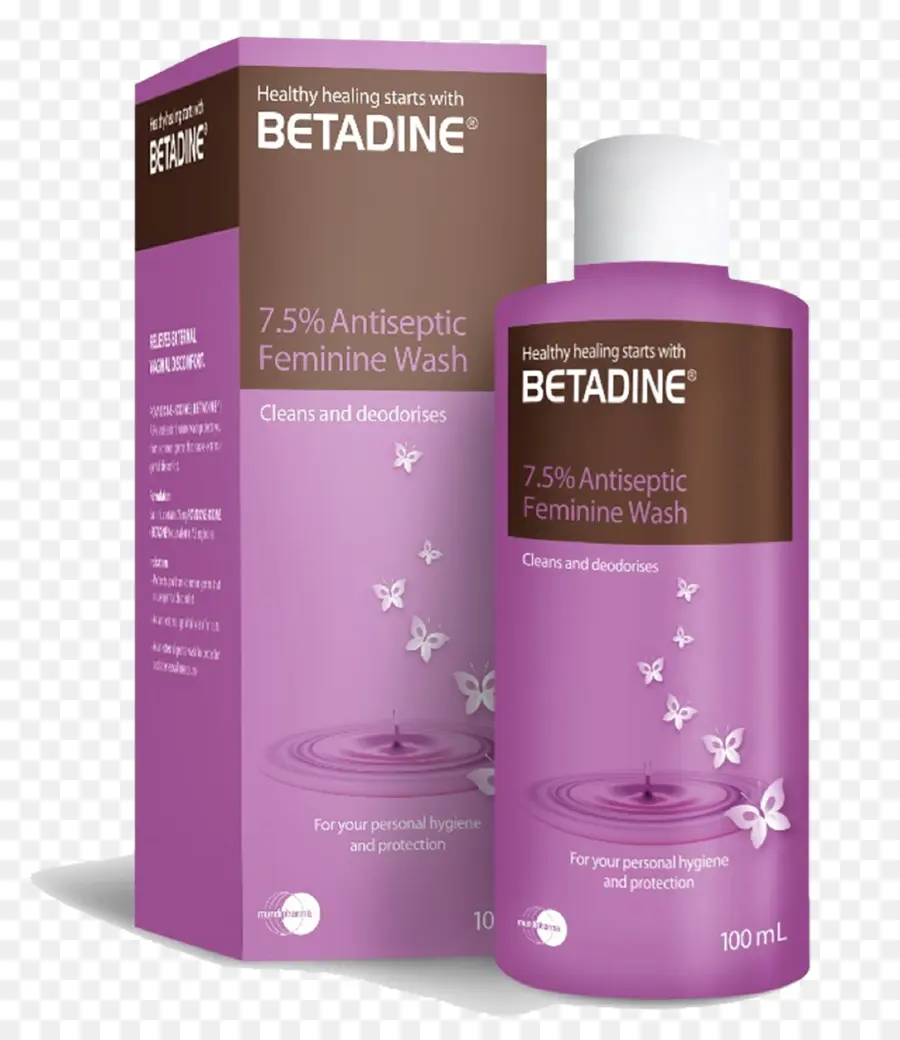 Nettoyant Féminin Betadine，Lavage Antiseptique PNG