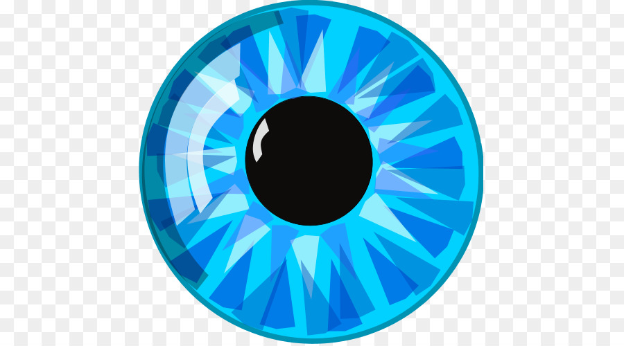 Oeil Bleu，Iris PNG