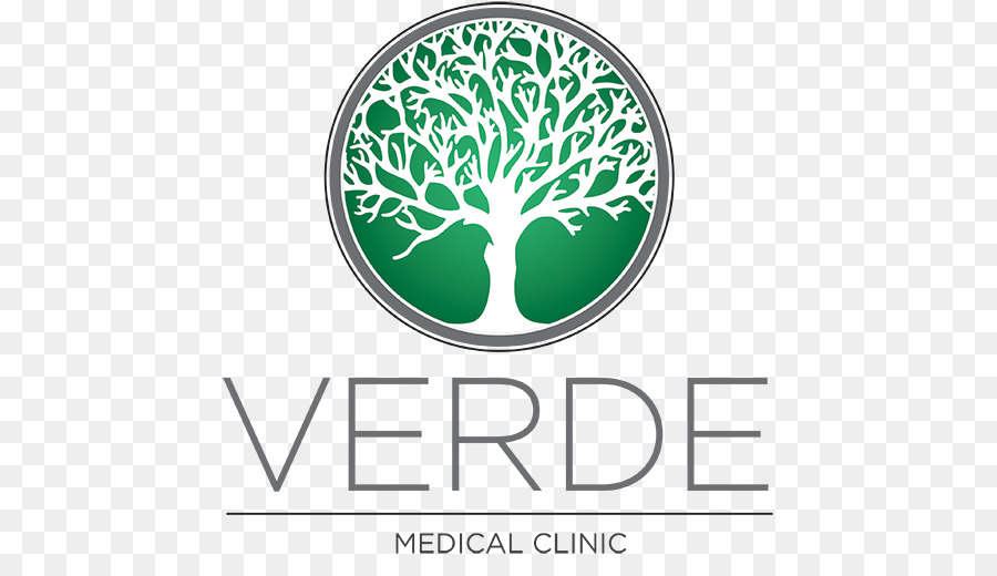 Logo De La Clinique Médicale Verde，Arbre PNG