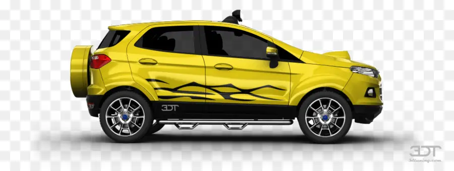 Voiture Jaune，Voiture PNG