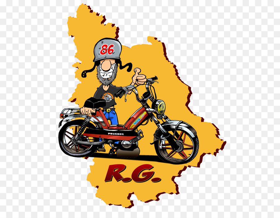 Mobylette，Moto PNG