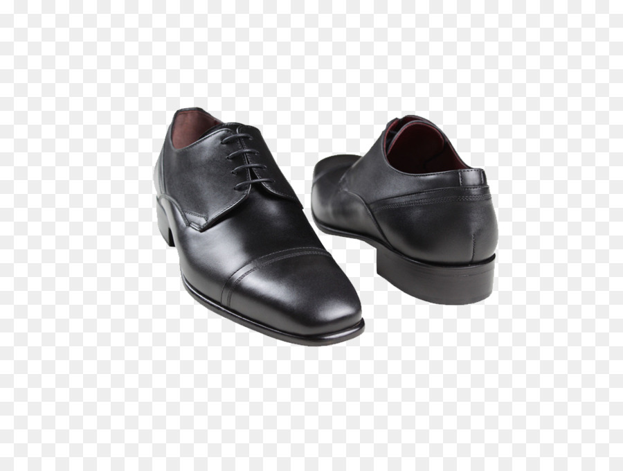 Chaussure Habillée Noire，Lacets PNG