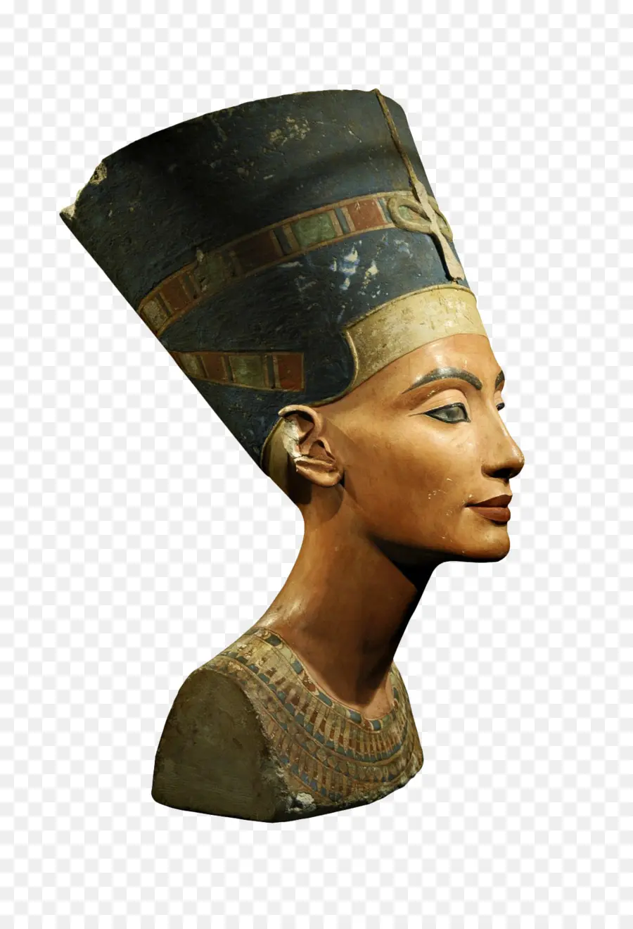 Buste De La Reine Néfertiti，Ride PNG