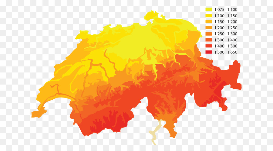 La Suisse，Carte PNG