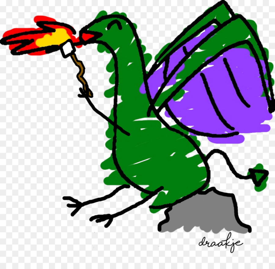 Dragon Vert Avec Torche，Dragon PNG