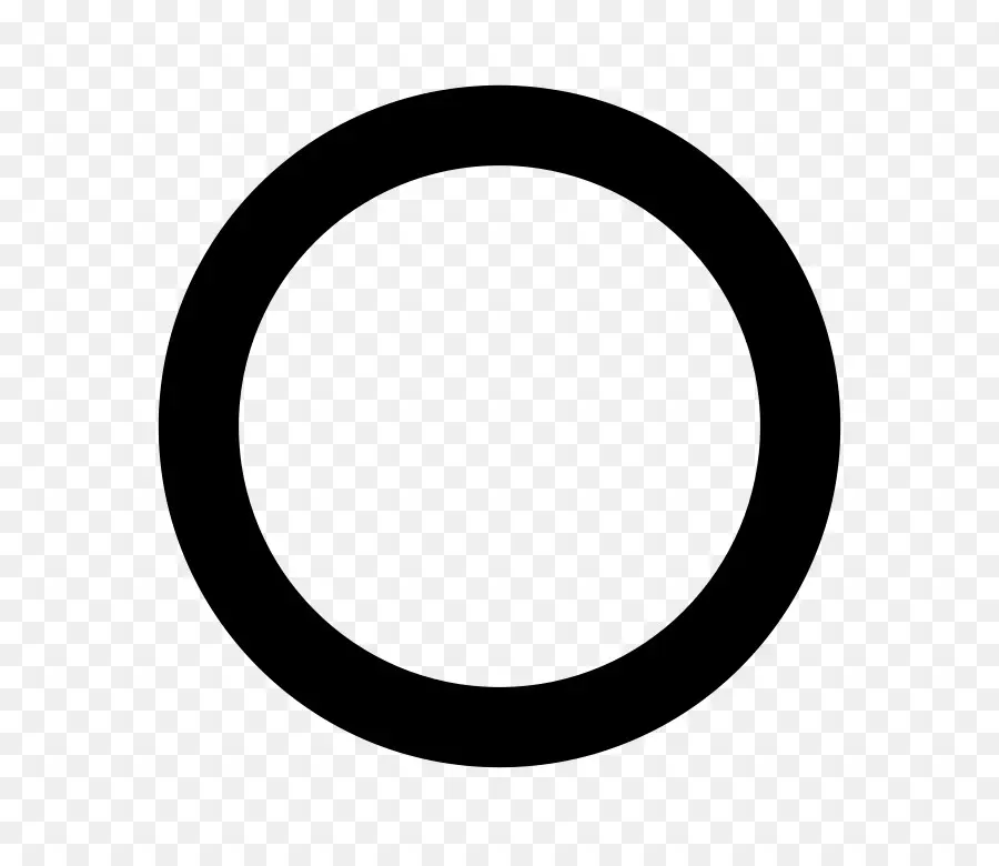 Cercle Noir，Rond PNG