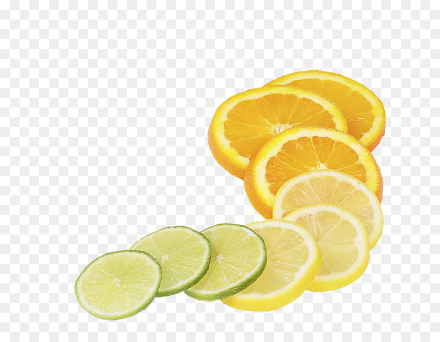 Tranches De Citron Et De Lime，Jaune PNG