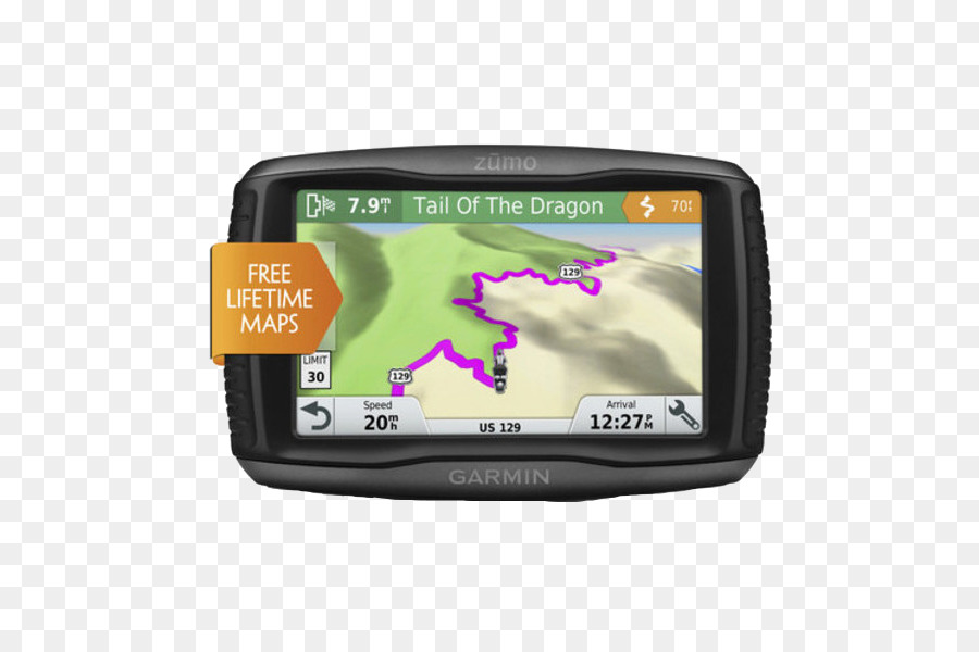 Systèmes De Navigation Gps，Garmin Zūmo 595 PNG