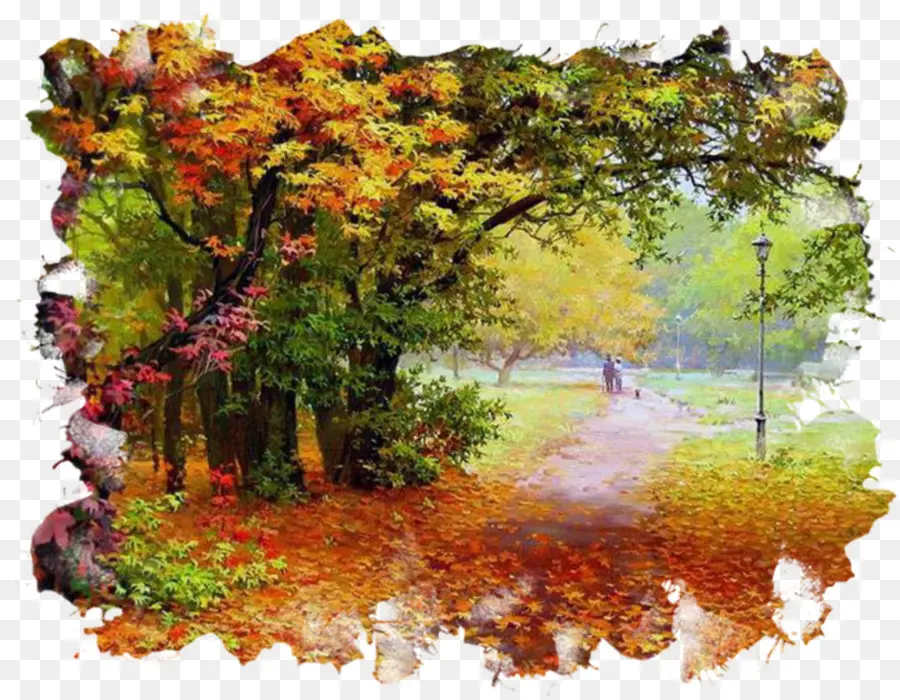 Peinture，L Automne PNG