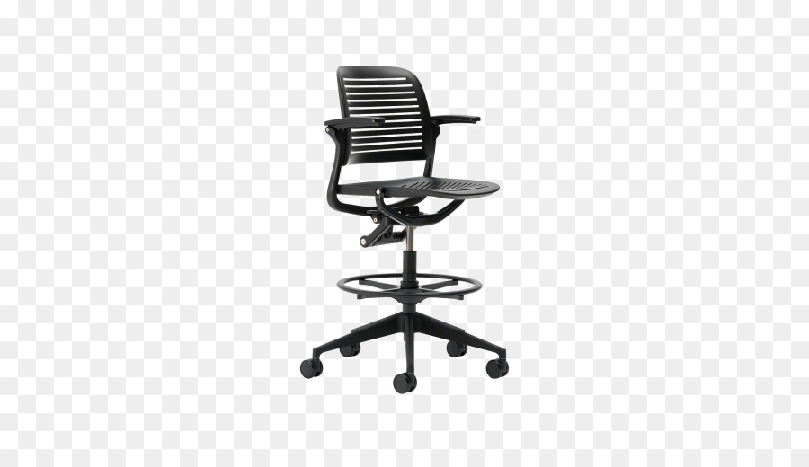 Chaise De Bureau，Noir PNG