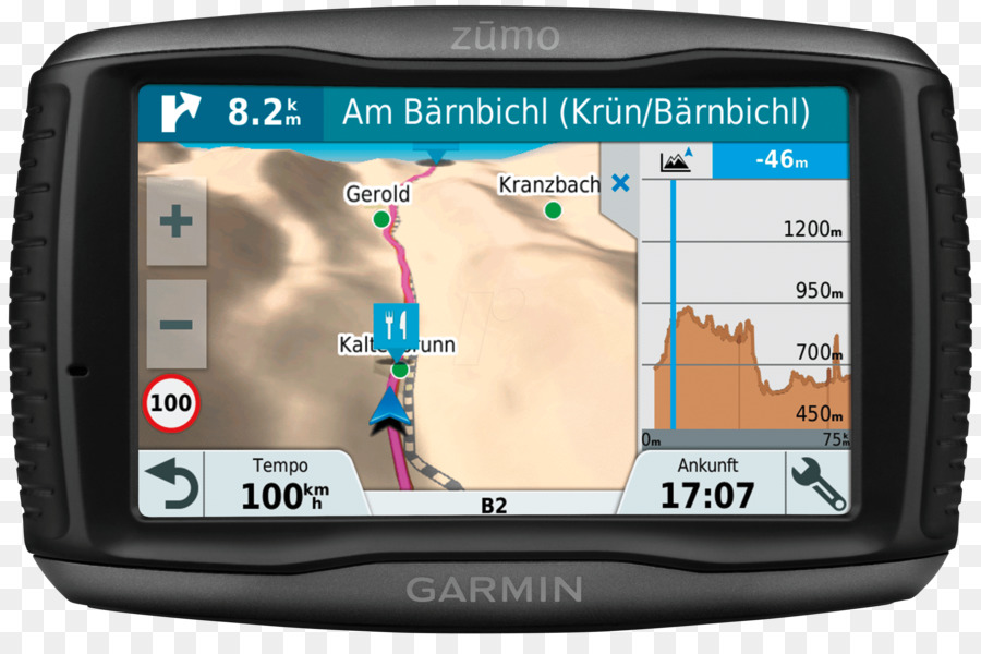 Garmin Zūmo 595，Automobile Système De Navigation PNG