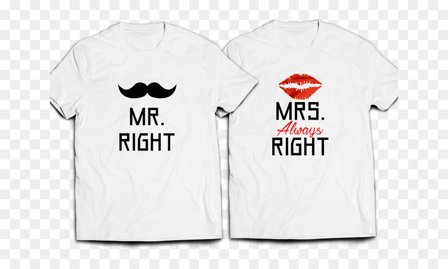 T Shirts Couple，M Droit PNG