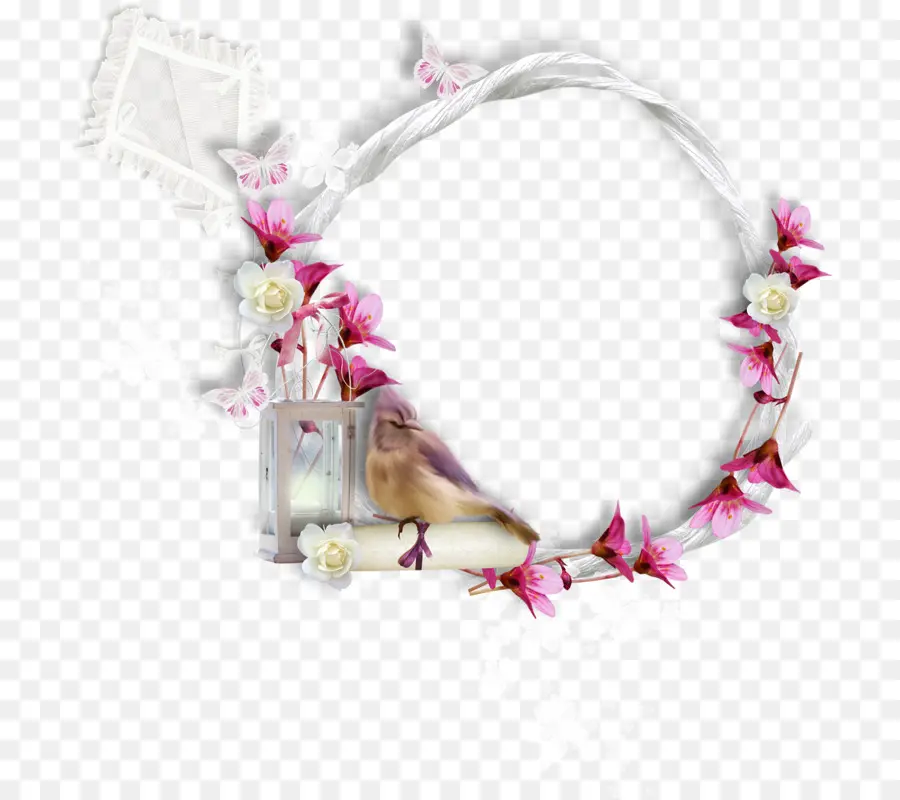 Couronne Florale，Fleurs PNG