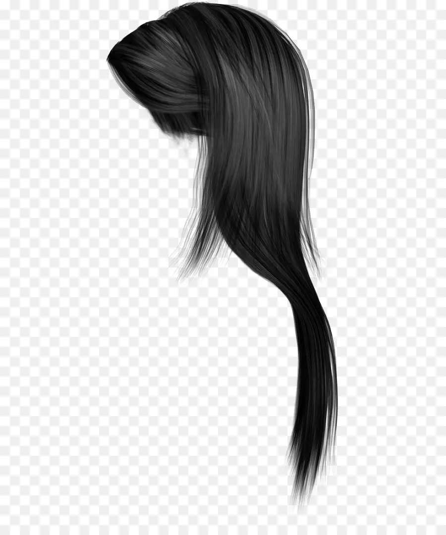 Cheveux，Noir PNG