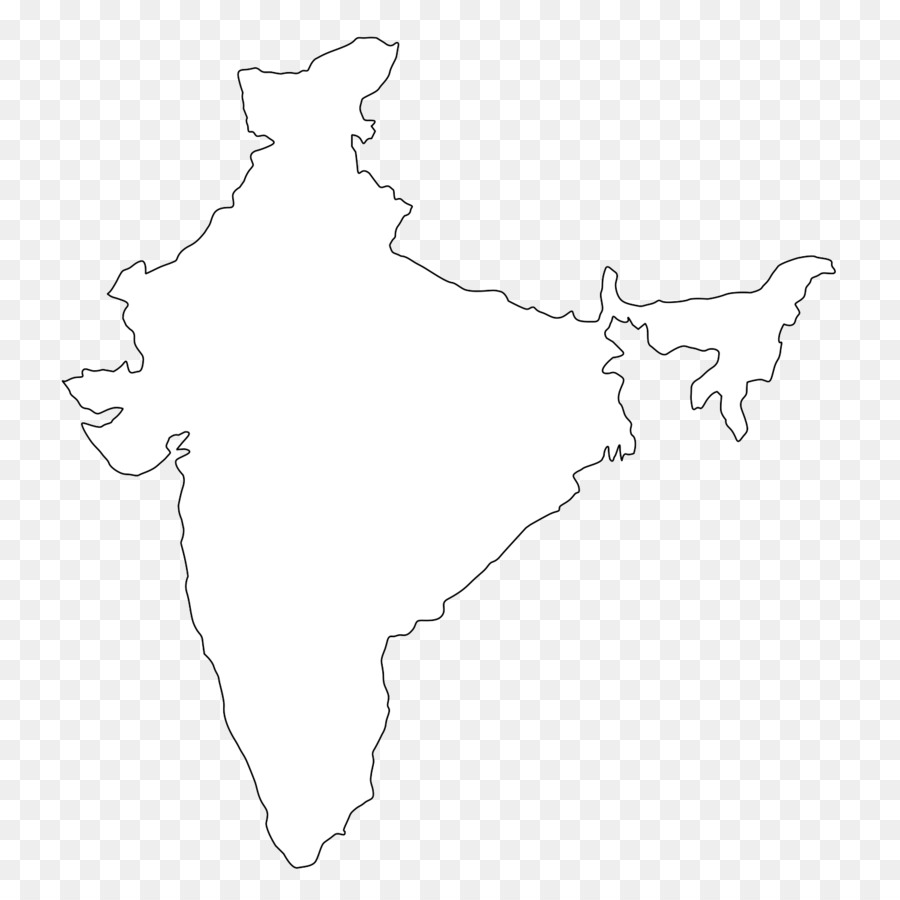 Carte De L'inde，Inde PNG