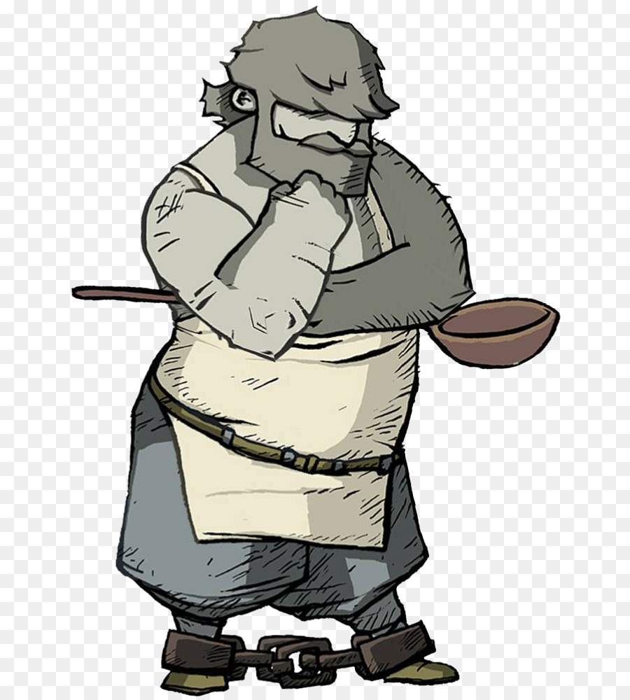 Chef De Dessin Animé，Tablier PNG