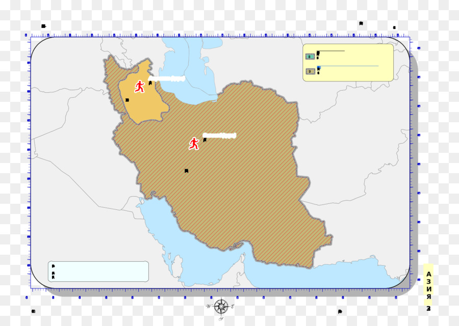 L Iran，Carte PNG