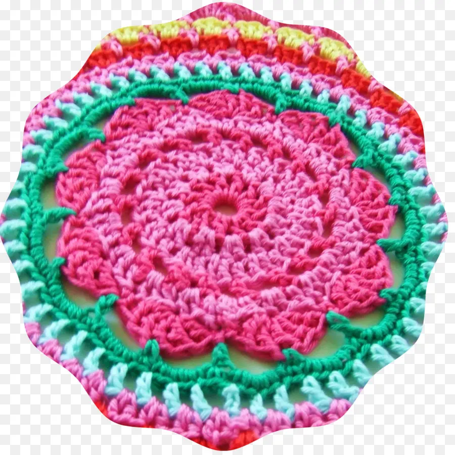 Napperon Au Crochet，Dentelle PNG