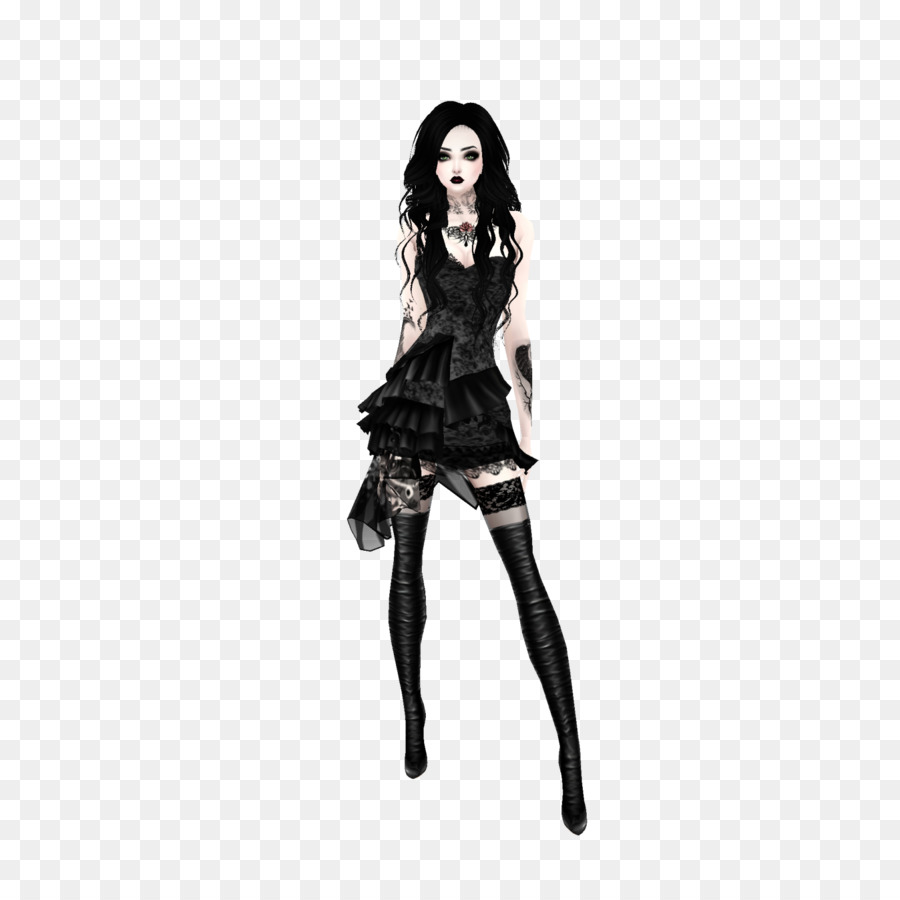 Modèle De Mode，Costume PNG