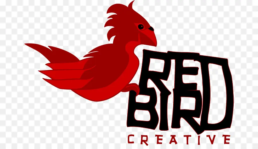 Logo，Oiseau Rouge Créative PNG