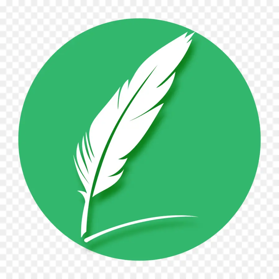 Plume，Vert PNG