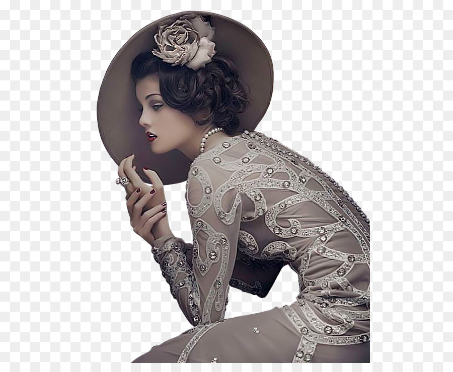 Femme Vintage，Mode PNG