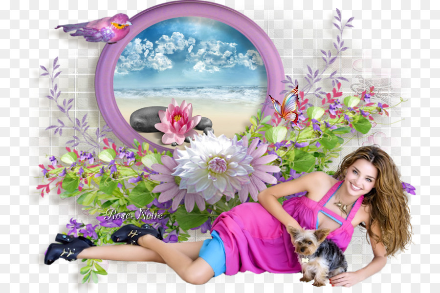 Art Floral，Photomontage PNG