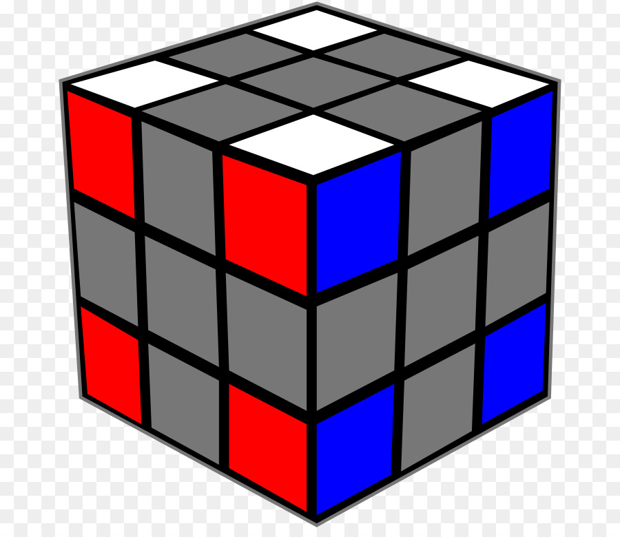 Rubik's Cube，Coloré PNG