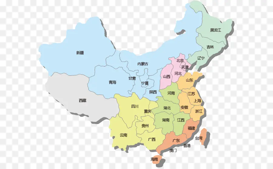 Carte，Chine PNG