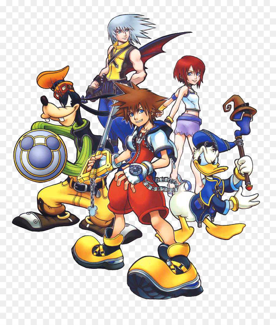 Personnages De Kingdom Hearts，Jeu Vidéo PNG