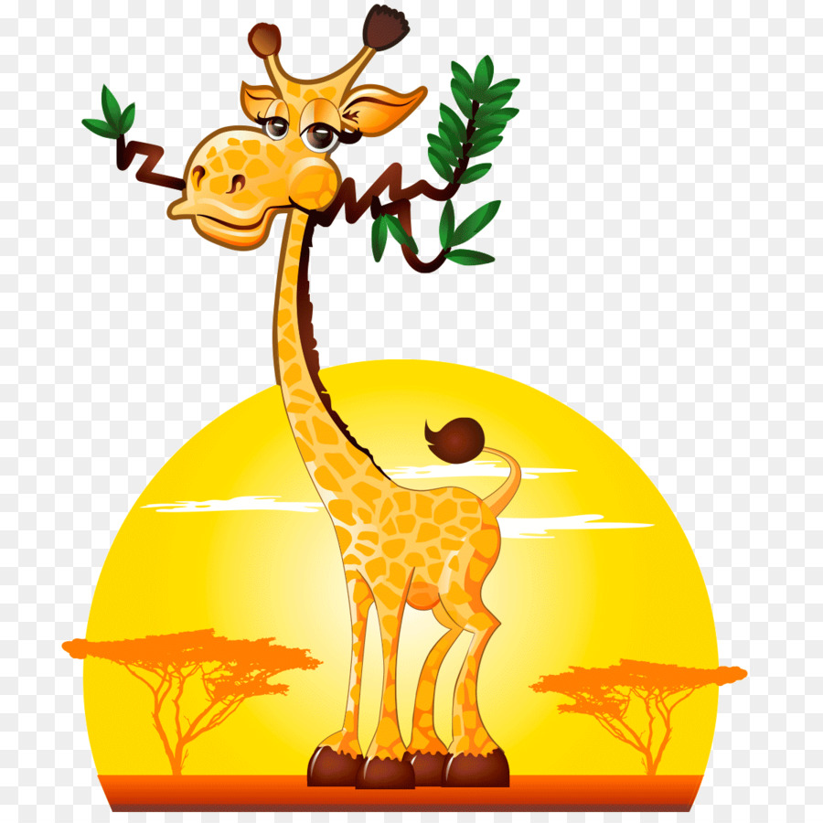 Girafe，Autocollant PNG