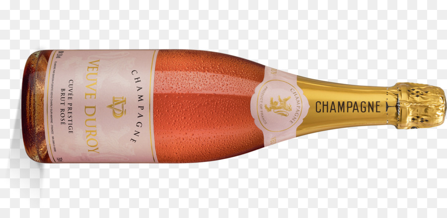 Bouteille De Champagne，Veuve Durot PNG