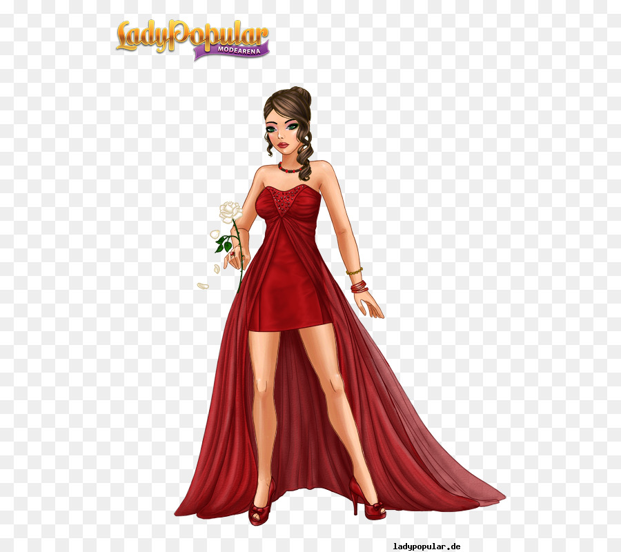 Femme En Robe Rouge，Mode PNG