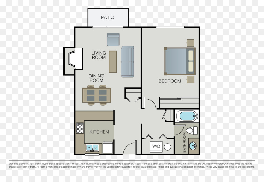 Plan D'étage，Chambres PNG