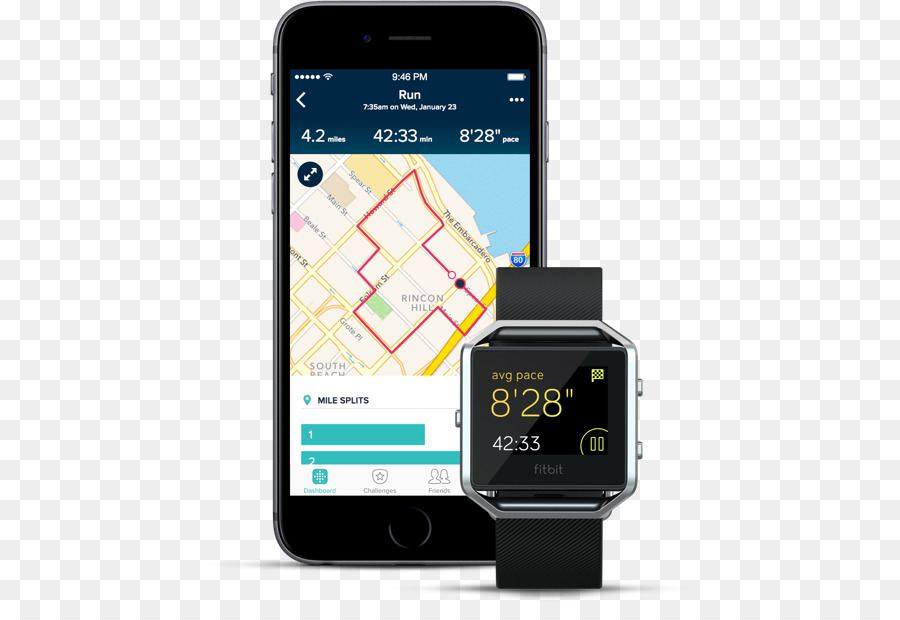 Smartphone，Fitbit PNG