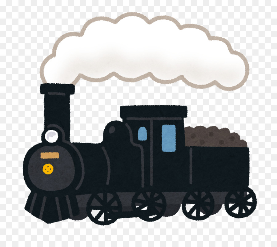 Train，Locomotive à Vapeur PNG