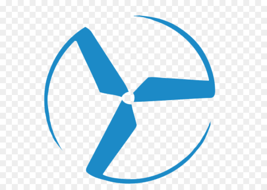 éolienne，Bleu PNG