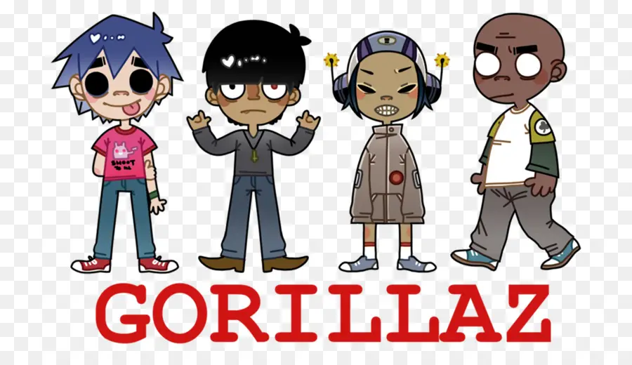 2d，Gorillaz PNG