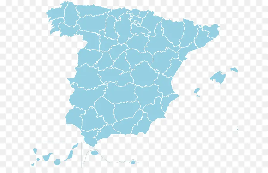 Espagne，Carte PNG