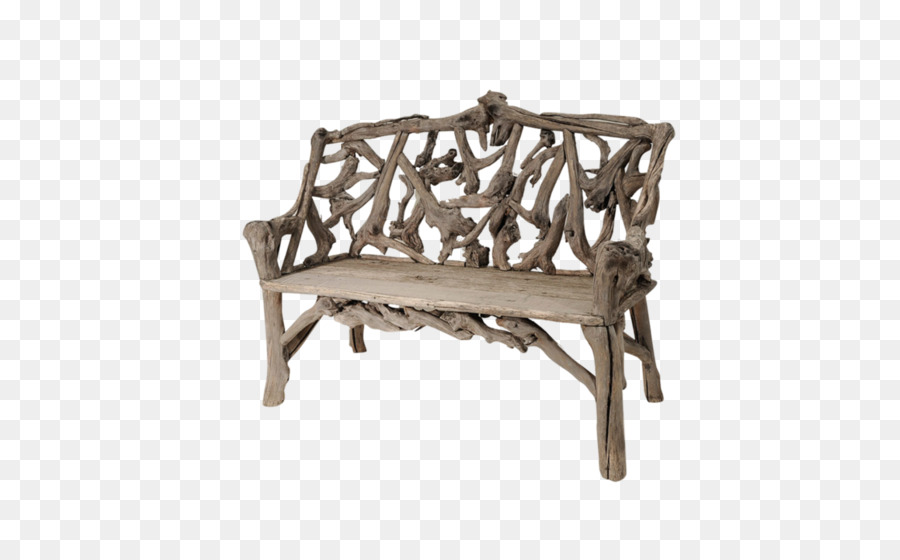 Banc En Bois，Rustique PNG