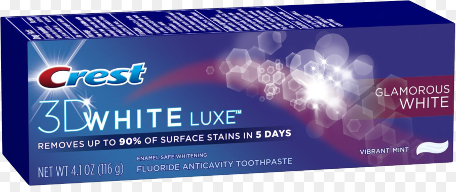 Dentifrice Crest 3d Blanc Luxe，Crête PNG