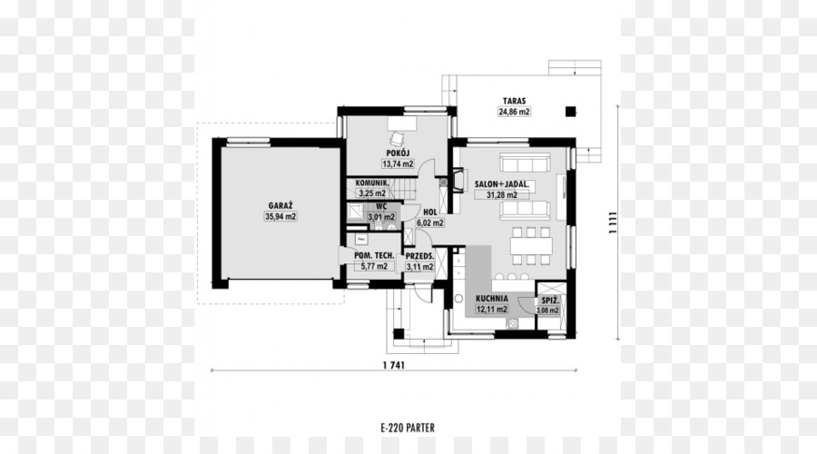 Plan D étage，Maison PNG