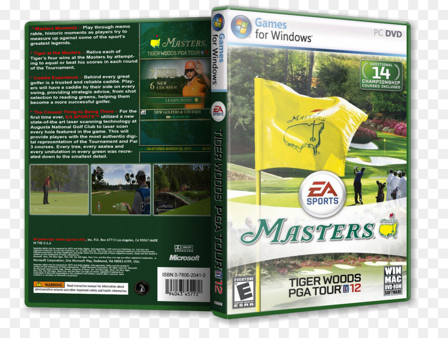 Tiger Woods Pga Tour 12，Tournoi Des Maîtres PNG