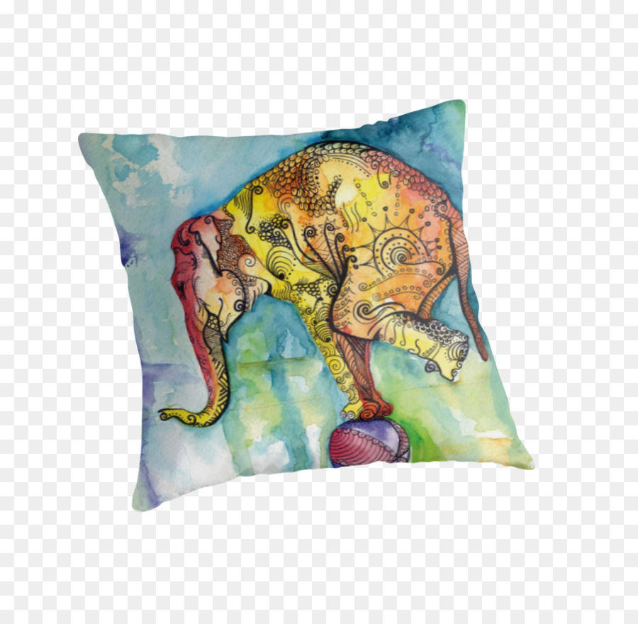 éléphant Indien，Les Coussins PNG