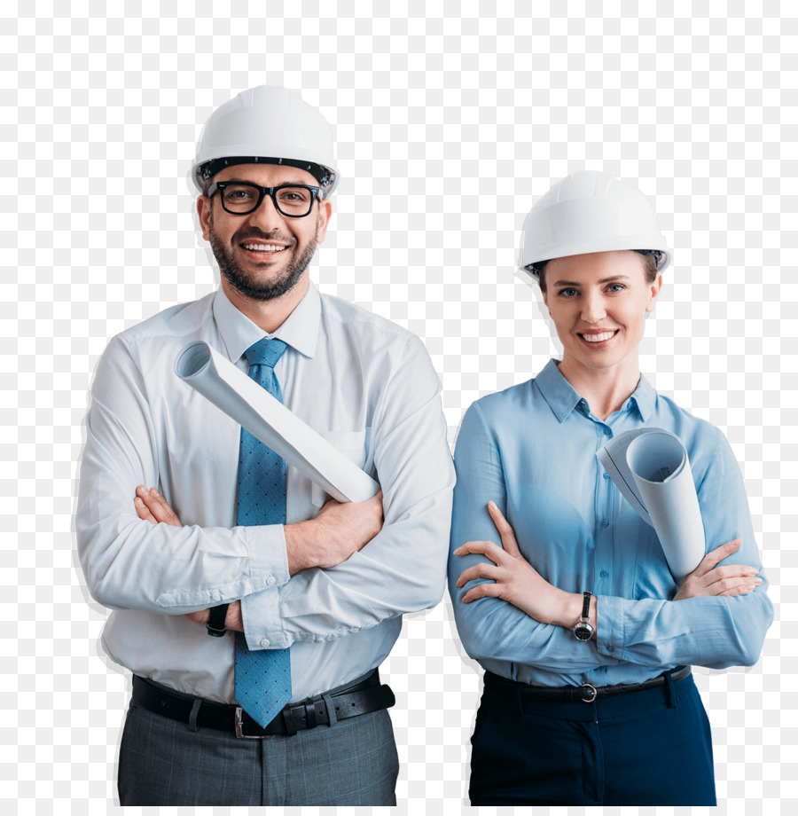 Ingénieurs Avec Des Plans，Construction PNG