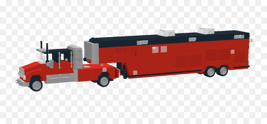 Camion De Pompiers，Rouge PNG