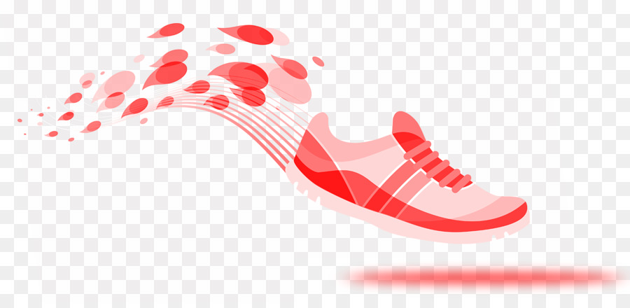 Chaussure De Course Rouge，Baskets PNG