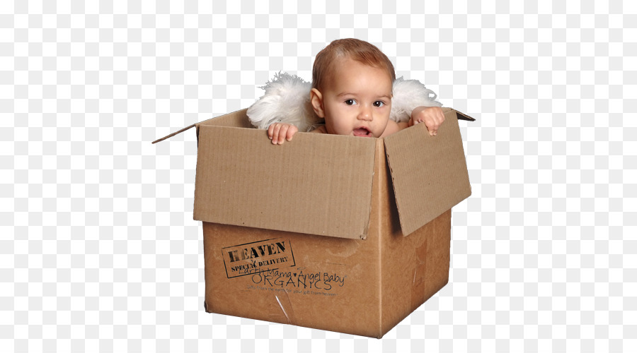 Bébé Dans Une Boîte，Carton PNG