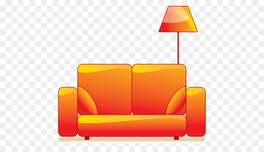 Canapé，Lampe PNG